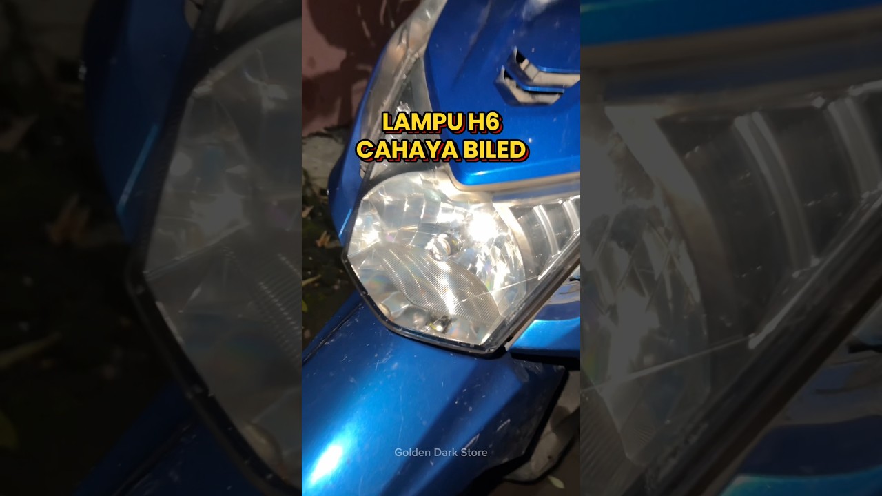 EMANG ADA LAMPU H6 CAHAYA BILED ⁉️