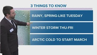 Cleveland Weather: Spring-like For Now, Late Week Winter Storm Expected in Northeast Ohio