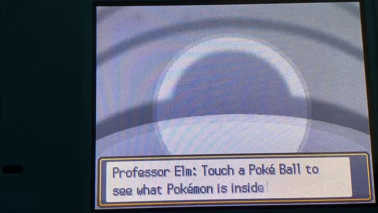 Pokémon heart gold shiny starter hunt YouTube