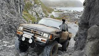 Taking the Hilux over hells gate