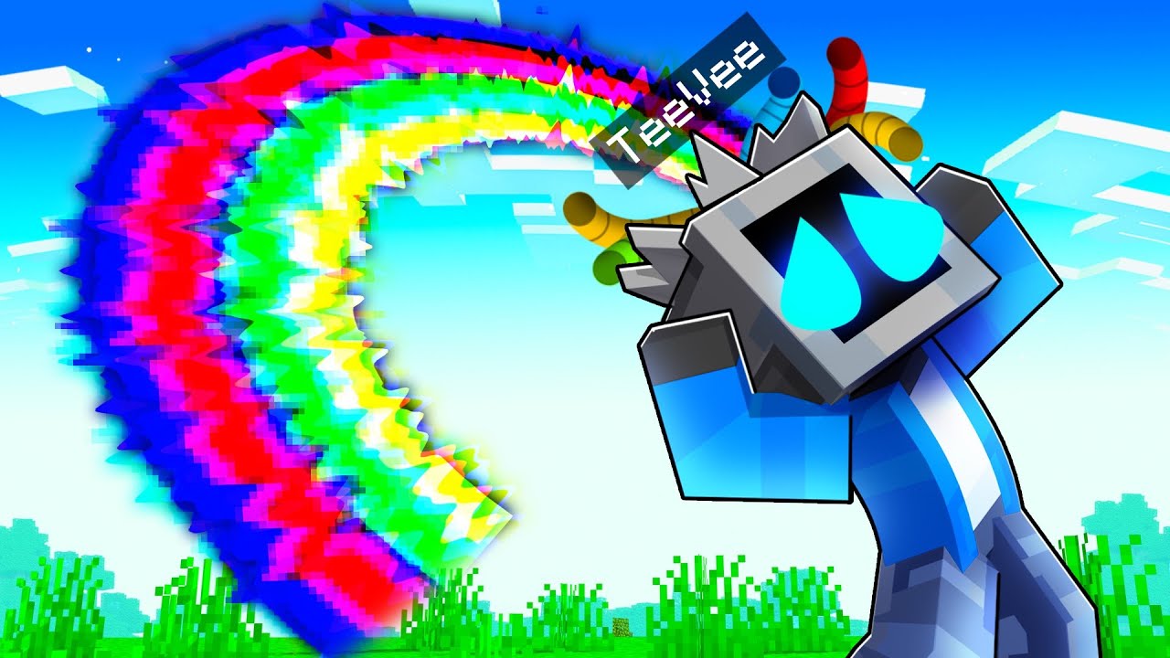 TeeVee Cracked his MIND in Minecraft!