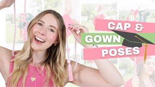 Cute Cap & Gown Poses to try for Graduation | 20+ IDEAS