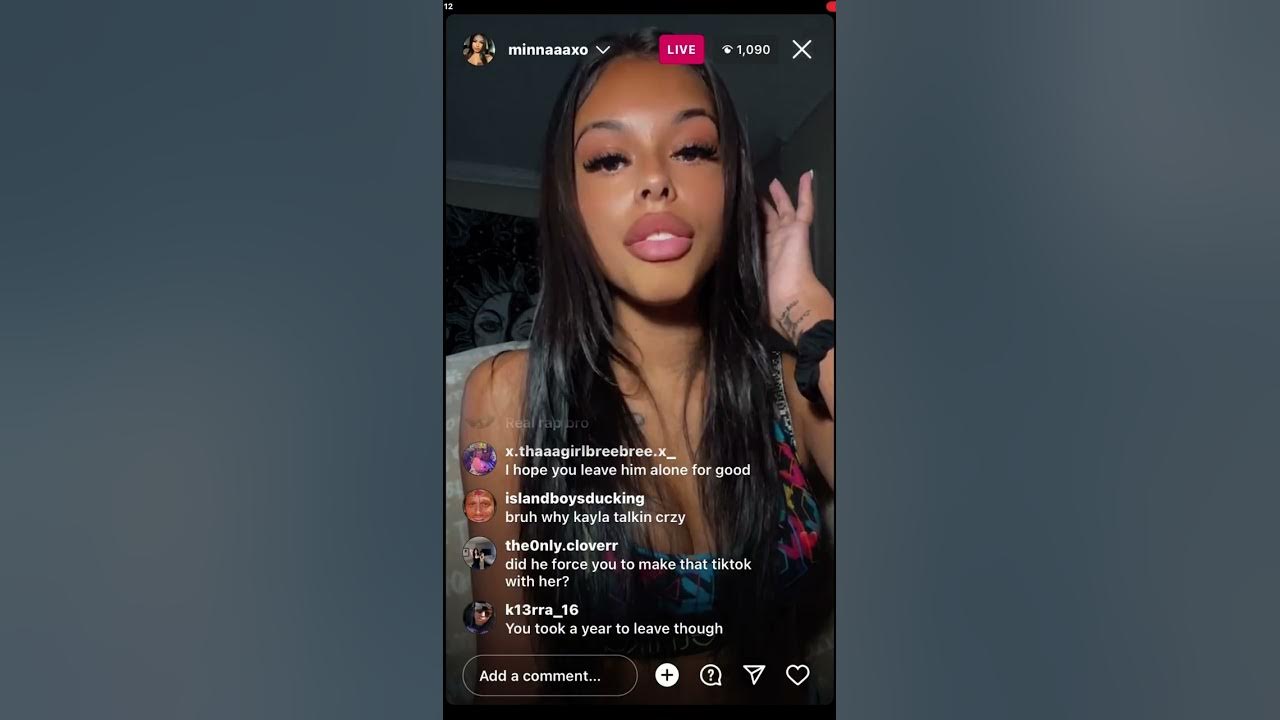 MINNAAAXO TALKS KODIYAKREDD BREAKUP, MONTAISHA,💊USE & MORE FULL IG LIVE ...