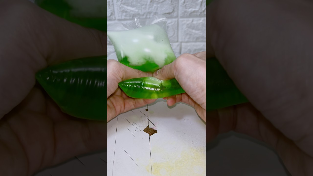 はじける！クリームソーダが作りたいんじゃ…💚🤍