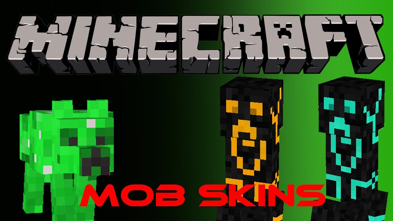 Minecraft Mob Skins Creeper Wolf Tron Creepers Youtube