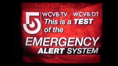 WCVB-TV EAS Required Weekly Test February 24, 2012