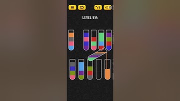 Water Sort Puzzle Level 514 Walkthrough Solution Android/iOS 💦