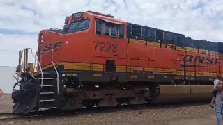 BNSF Employee Appreciation Special train in Aberdeen SD, June 20th 2025