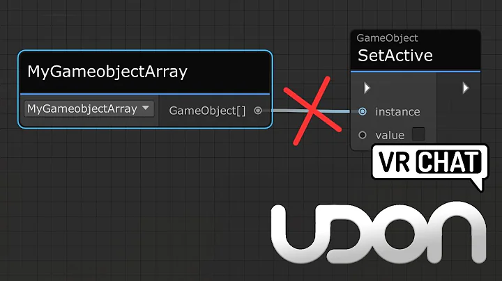 How to Call All Objects in an Array - Udon/ VRChat SDK3.0