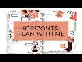 Horizontal Happy Planner Plan with Me! | October 16-22 2023