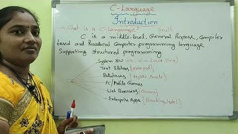 C-Language || Class-6 || Introduction:Part-6 || C Both in Telugu and English ||Telugu Scit Tutorials