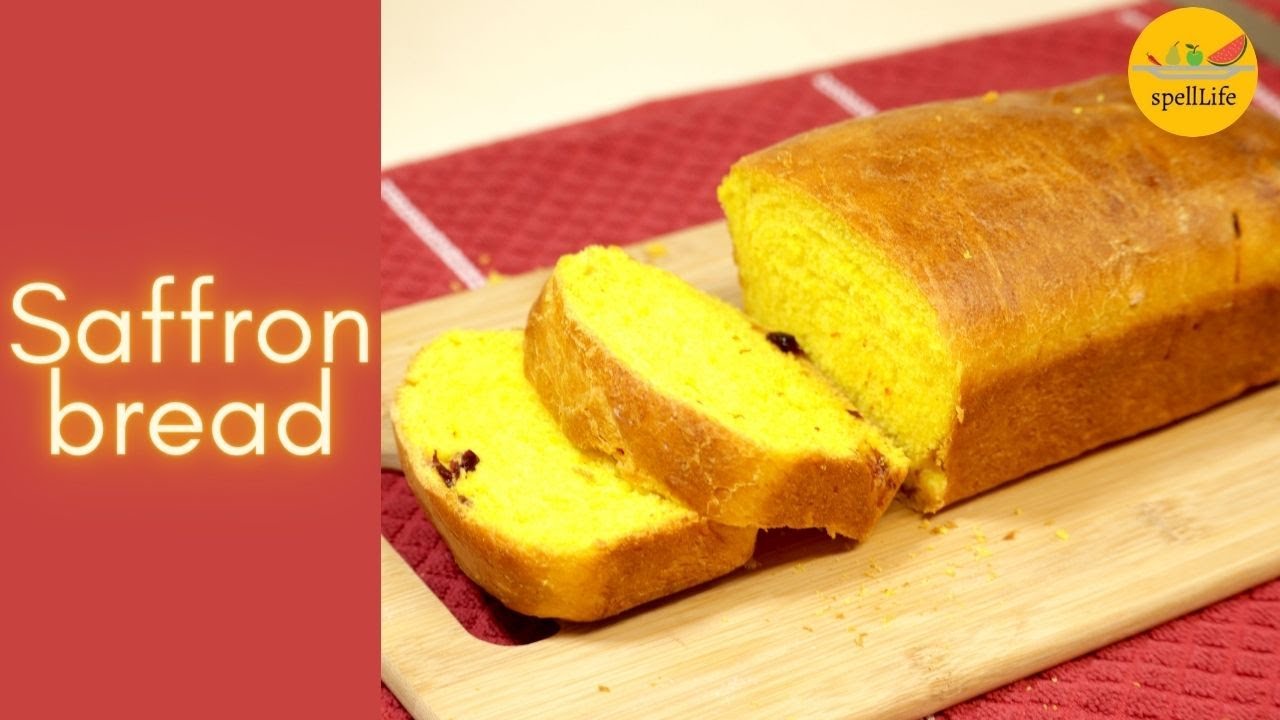 saffron bread Homebaked Saffron bread YouTube