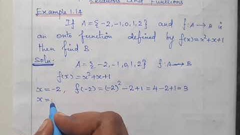 10thmaths ||Relations and functions ||example 1.14