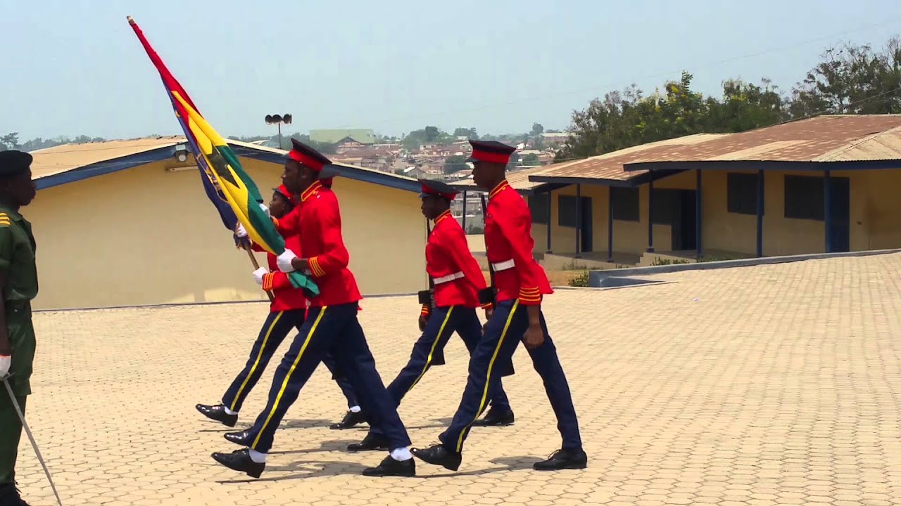 Kumasi Academy Cadet Parade for 4th Akunini National Congress (2016)