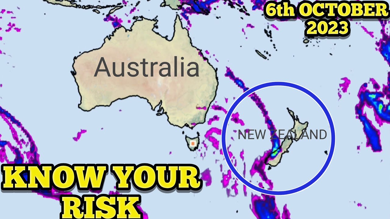 Weather update today NZ & Australia 6 October 2023 - YouTube