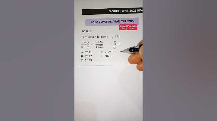 Soal CPNS TIU 2023, Soal dan Pembahasan CPNS 2023, Soal SKD TIU CPNS 2023, Trik Cepat TIU SKD CPNS
