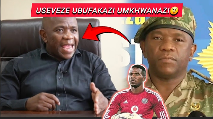 SISHUBILE ISIMO UGENERAL NHLAHLA MKHWANAZI USEVEZE UBUFAKAZI ENKULUMENI AYETHULILE NGOMIN..