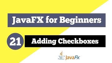 JavaFX Tutorial for Beginners 21 - Add Checkboxes to JavaFX application