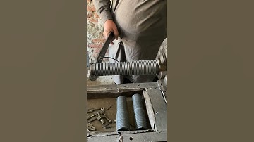 Mesmerizing Spring Turning on a Lathe! #diy #shorts #metalworking #viral #satisfying