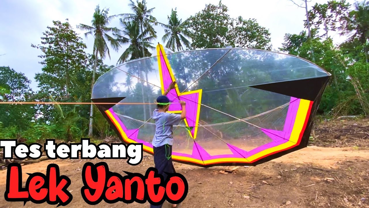 tes terbang si YANTO papiran cupangan big size berahir ajur