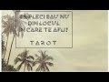 SĂ PLECI SAU NU DIN LOCUL ÎN CARE TE AFLI ÎN ACEASTĂ ETAPĂ A VIEȚII TALE? 🔸 tarot 🔸 ALEGE O CARTE 🔸