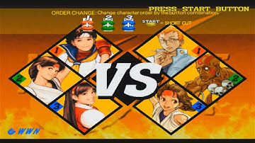 Capcom VS SNK 2 Sakura Yuri Athena Request