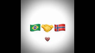 🇧🇷🤝🇳🇴 #edit #funny #trending #shorts