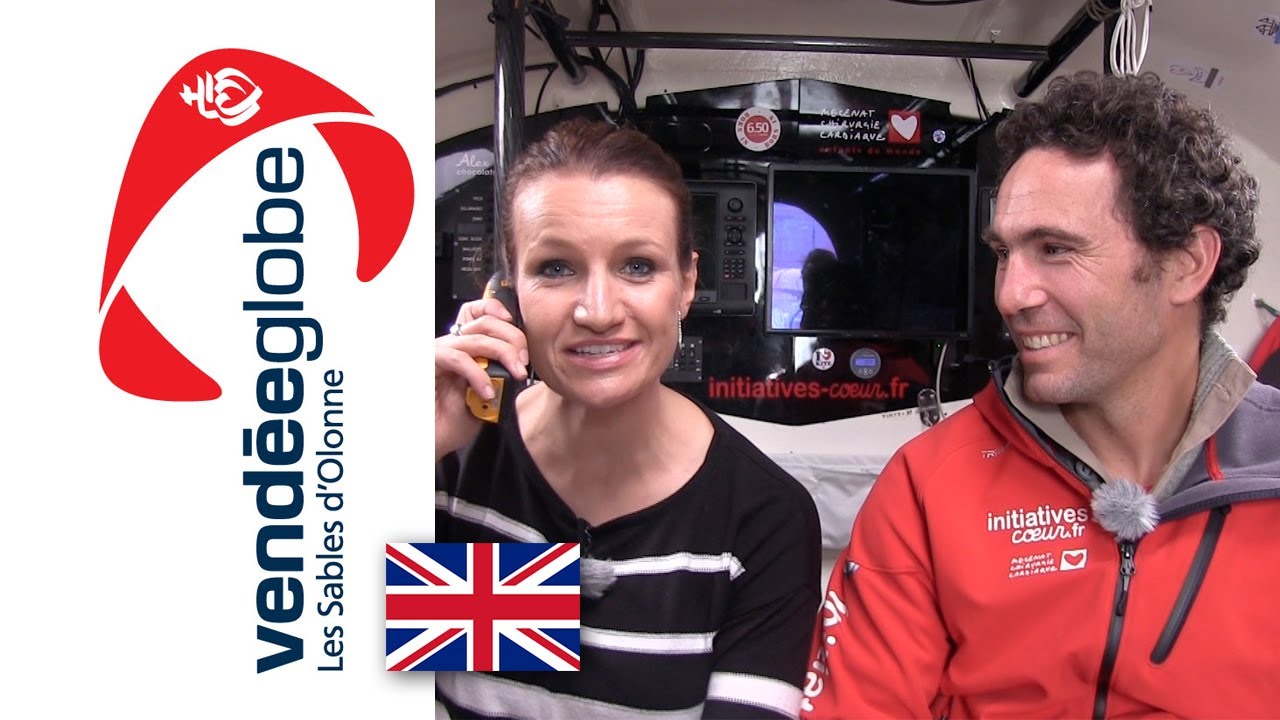 How do the Imoca 60 skippers communicate?