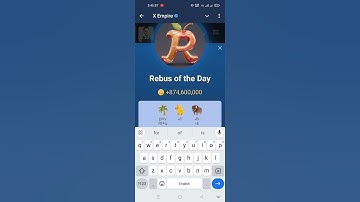 X Empire Rebus of the day ,Riddle of the day 23 September 2024 #xempire #rebus #riddle #23september