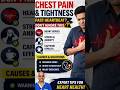 Chest Pain, Tightness & Palpitations? Don’t Ignore These Signs!