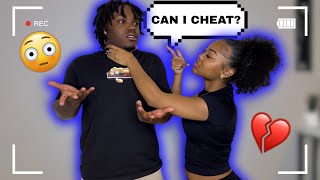 I Asked My Girlfriend If I Could CHEAT ON HER😳… She SNAPPED!