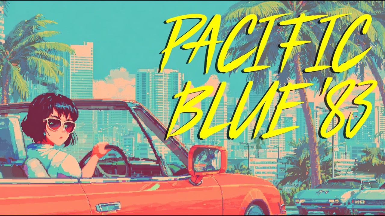 [Full Album] Japanese City Pop that feels like a summer breeze 🌴 PACIFIC BLUE '83 (City Pop)