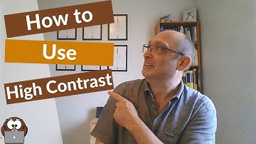 How to use High Contrast in Windows 10 Ease of Access