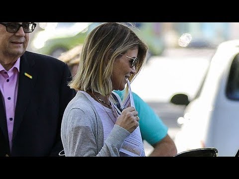 gossip grill Lori Loughlin Rushes Out Of Church To Avoid Screaming Paps And Runs Over One Dude's Cell Phone!