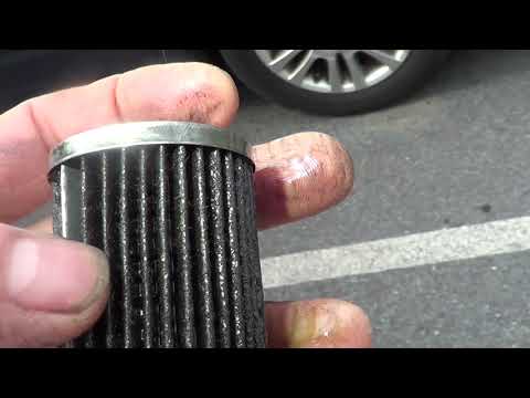 Nissan NV200 CVT Oil Change with Aux Filter Change