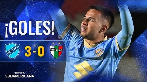 GOLES | BOLÍVAR vs. PALESTINO | PLAYOFFS | CONMEBOL SUDAMERICANA 2025