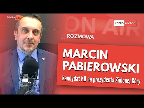 Marcin Pabierowski, kandydat KO na prezydenta Zielonej Góry