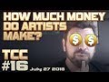 How much MONEY do concept artists make? + Freelance artist tips. TCC#16 July 27 2018