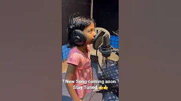 New Song Coming Soon 👍👍 Stay Tuned #dhanyanithyaprasastha #shorts #sundayschool #songs