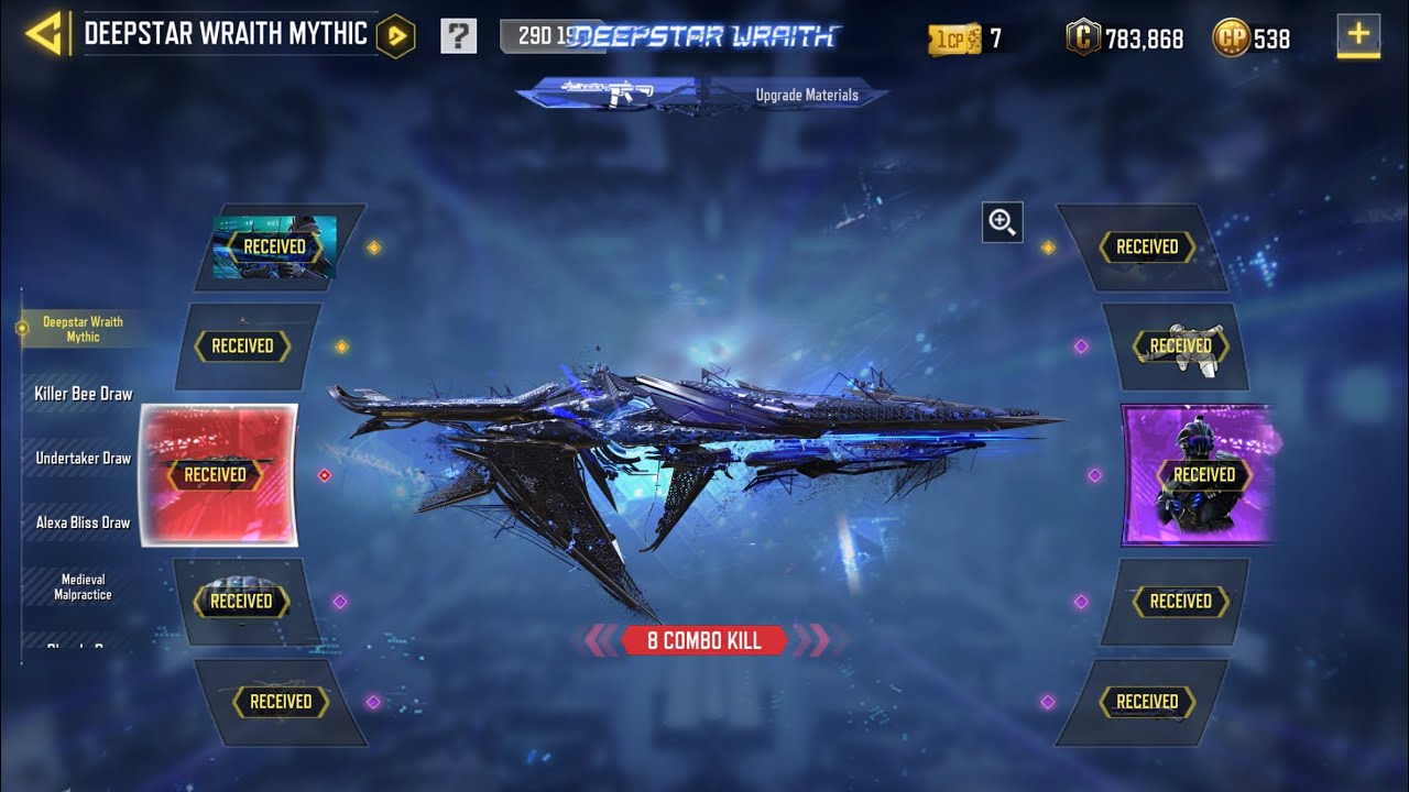 Wraith Rustcrawler Codm Buying New Mythic Type 25 - Deepstar Piercer CODM | DEEPSTAR WRAITH ...