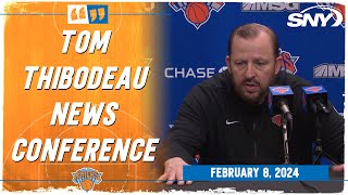 Tom Thibodeau reacts to Knicks' 122-108 loss to the Mavericks | SNY