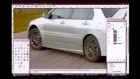 virtual tuning evo in gimp