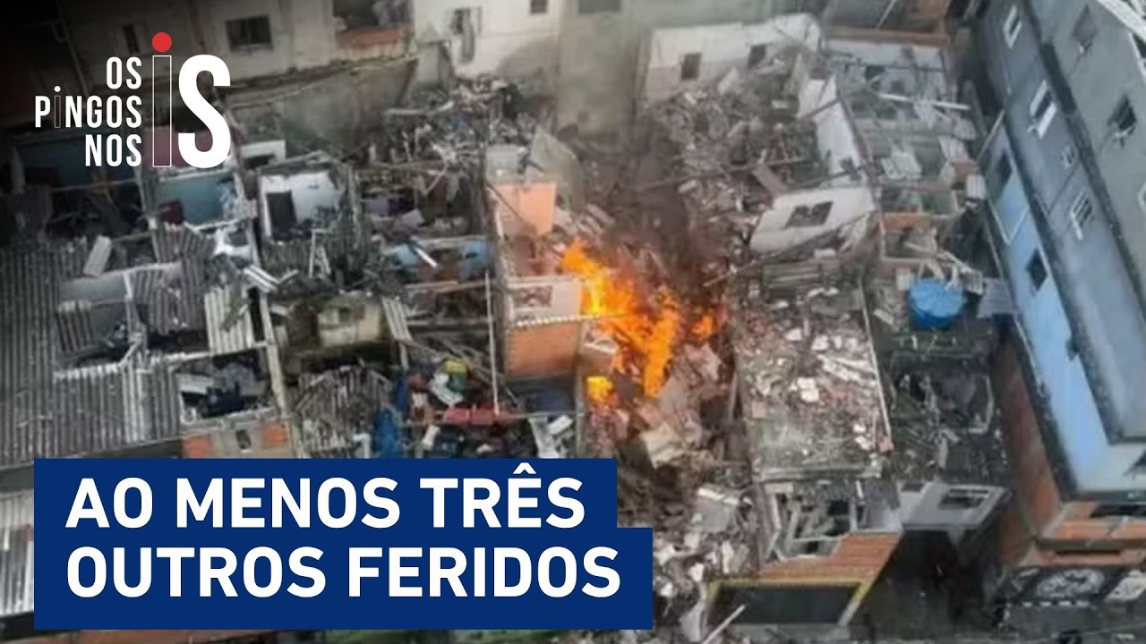 Explosão atinge casas no Jaguaré, Zona Oeste de SP, e deixa um morto