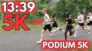 INSANE 13 Minute 5K RACE - Podium Home Nations 5k (FAST)