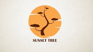 Tree - Vector Logo Design on Inkscape | Tutorial | Timelapse by Compaex