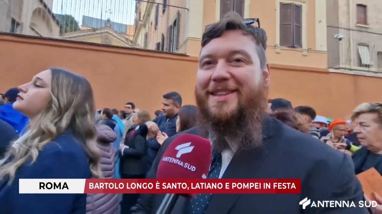 19 OTTOBRE 2025 - ROMA: BARTOLO LONGO È SANTO, LATIANO E POMPEI IN FESTA