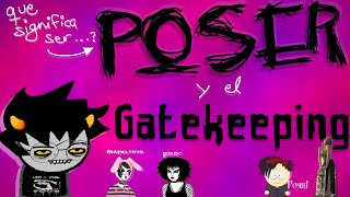 What does it mean to be a poser