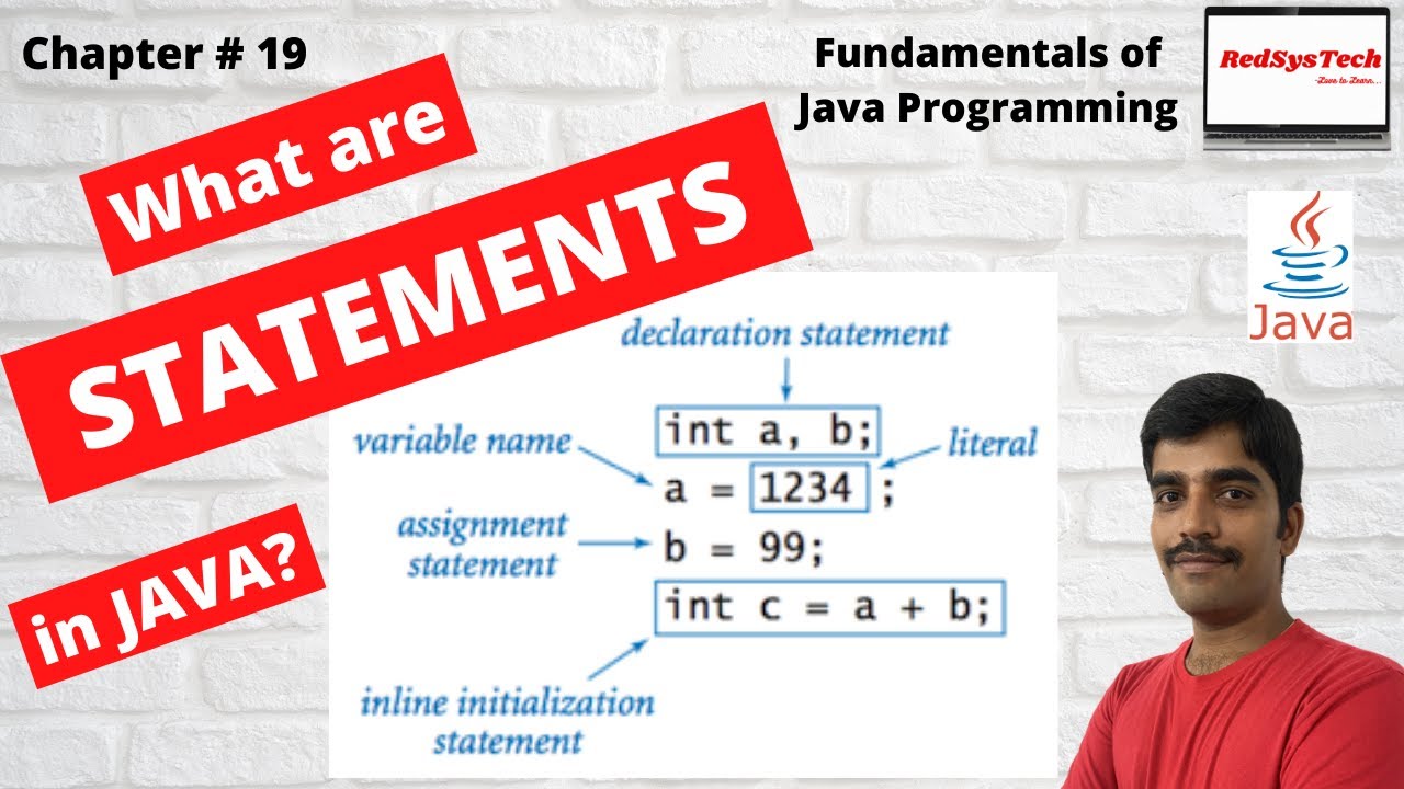 valid assignment statements in java