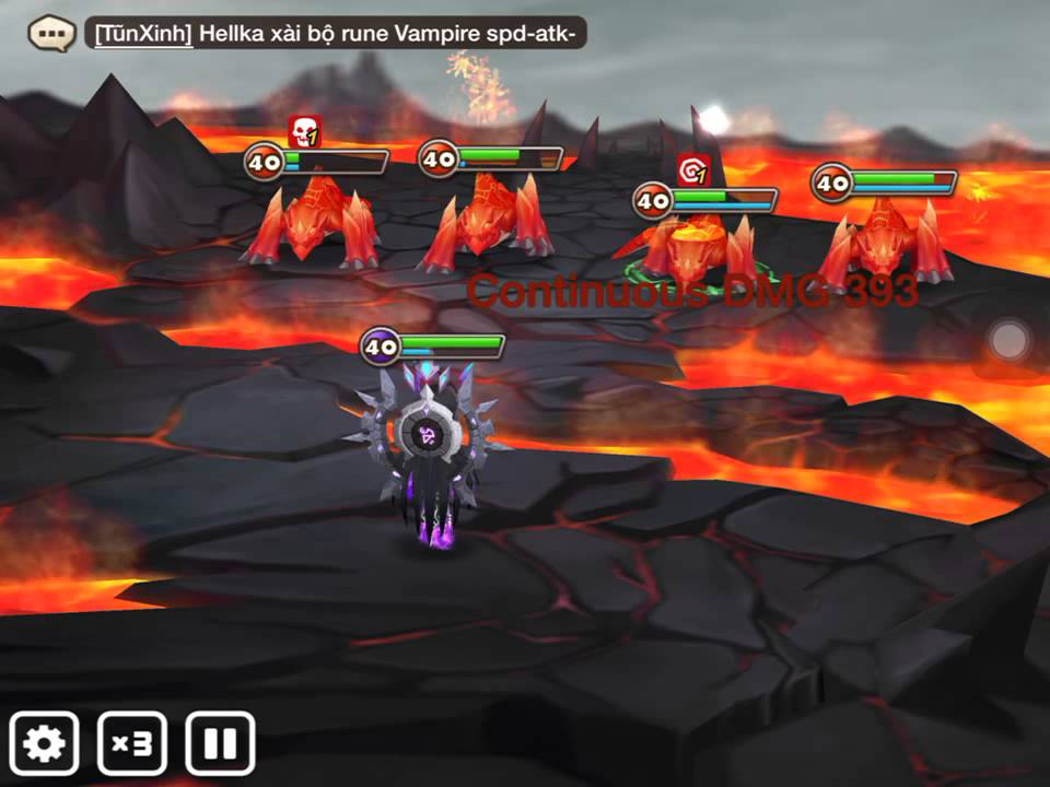 Summoners War : Veromos Solo Faimon Volcano Hell