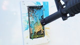 Don't Ever Shoot Paintballs At An Iphone 6S!